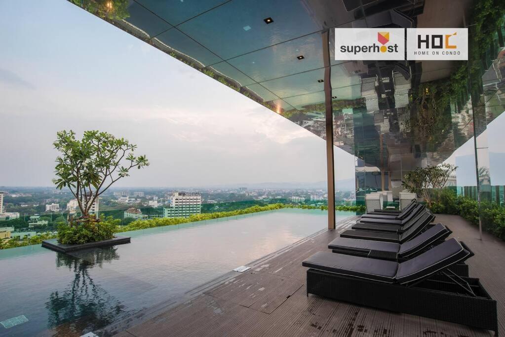 Cozy Luxury Condo @ The Astra Chiang Mai Eksteriør billede